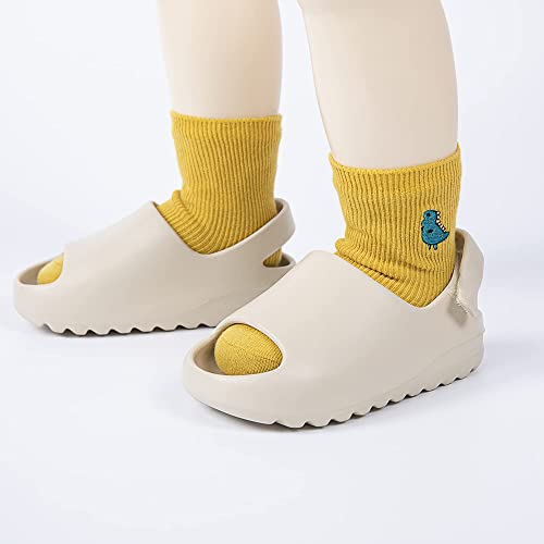 Toddler Little Kids Slides Sandals, Kid Summer Slip On Slides Sandals,Slippers with Strap Anti-slip Water Shoes，Indoor Outdoor Lightweight Slippers Sandals for Boys and Girls