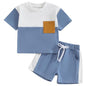 Mubineo Infant Toddler Baby Boy Summer T Shirt Shorts Outfits Short Sleeve Tee Tops Clothes Set