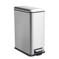 Diaper Pail, Baby Diaper Trash Can with Removal Inner Liner, Childproof Lock, Stainless Steel Garbage Pail with lid, Soft Close, Odor Control Diaper Disposal Bin, 4 Gallon Pink Diaper Can