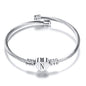 VQYSKO Gold Bracelets for Girls-A to Z Stainless Steel Heart Initial Girl Jewellery, Birthday Gifts for Girls