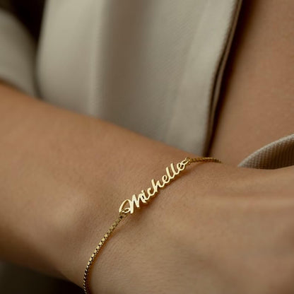 Custom Bracelet with Name 18K Gold Plated Personalized Name Ankle Bracelet Adjustable, Customized Beach Jewelry Gifts for Women Girlfriend
