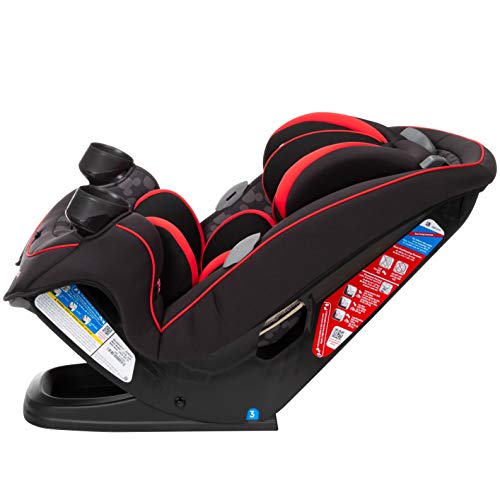 Disney Convertible Car Seat, Rear Facing 5-40 pounds, Forward Facing 30-65 pounds, Booster 40-100 lbs, Convert From Infant to Toddler, Simply Mickey