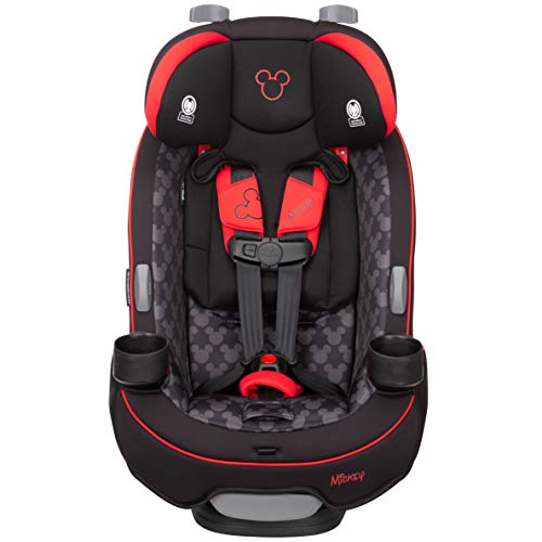 Disney Convertible Car Seat, Rear Facing 5-40 pounds, Forward Facing 30-65 pounds, Booster 40-100 lbs, Convert From Infant to Toddler, Simply Mickey