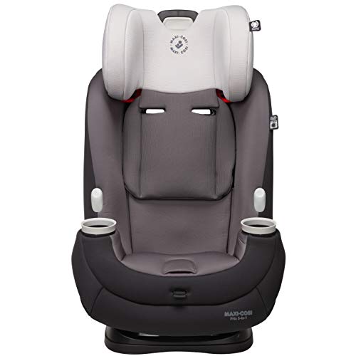 Maxi-Cosi Pria All-in-One Convertible Car Seat, Rear Facing Car Seat for Infants from 4-40 lbs, Forward Facing Car Seat up to 100 lbs in Booster Seat Mode, Rose Pink Sweater