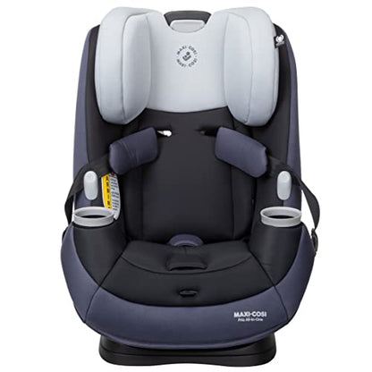 Maxi-Cosi Pria All-in-One Convertible Car Seat, Rear Facing Car Seat for Infants from 4-40 lbs, Forward Facing Car Seat up to 100 lbs in Booster Seat Mode, Rose Pink Sweater