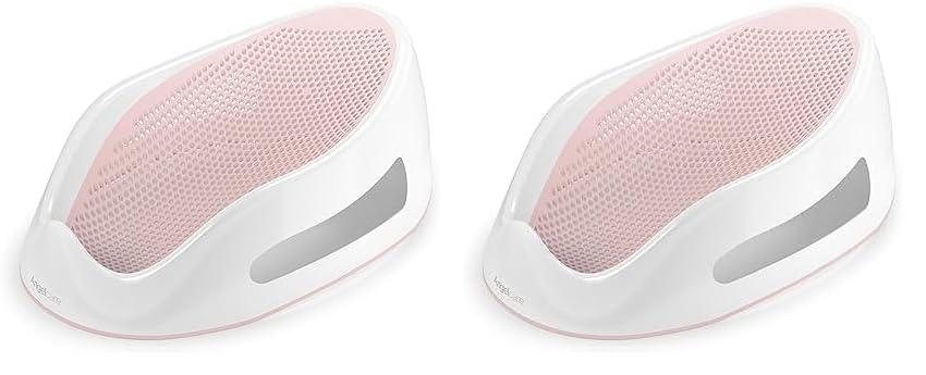 Angelcare Baby Bath Support (Pink) | Ideal for Babies Less than 6 Months Old