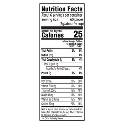 Gerber Baby Snacks, Baby Food, Puffs, Strawberry Apple, 1.48 Ounce