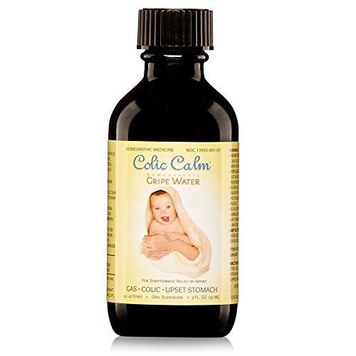 Colic Calm Infant Gripe Water for Colic, Helps Fussiness, Upset Stomach, and Baby Gas Relief, 2 fl oz (Pack of 1)