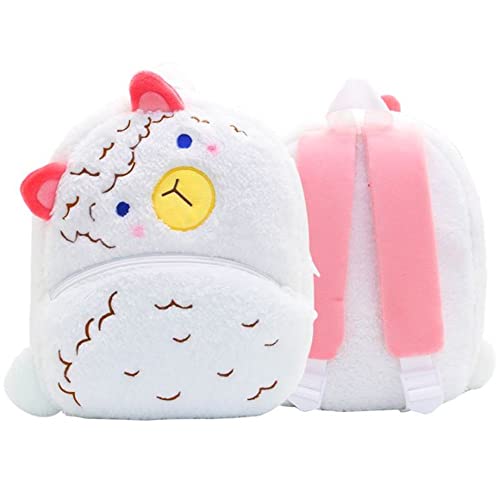 Toddler Backpack for Boys and Girls, Cute Soft Plush Animal Cartoon Mini Backpack Little For Kids 2-6 Years (Cows)