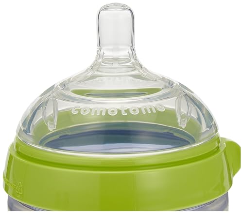 Comotomo Baby Bottle Double Pack, Pink, 5oz