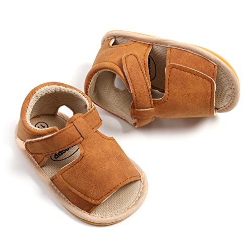 GAISUMMI Baby Girls Sandals Summer Bowknot Infant Crib Shoes Toddler Pu Leather Soft Rubber Sole First Walkers