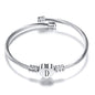 VQYSKO Gold Bracelets for Girls-A to Z Stainless Steel Heart Initial Girl Jewellery, Birthday Gifts for Girls