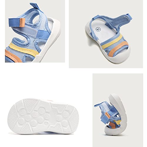 OAISNIT Baby Boys Girls Sports Sandals Lightweight Anti-Slip Rubber Sole Beach Aquatic Water Shoes Summer Toddler First Walking Shoe