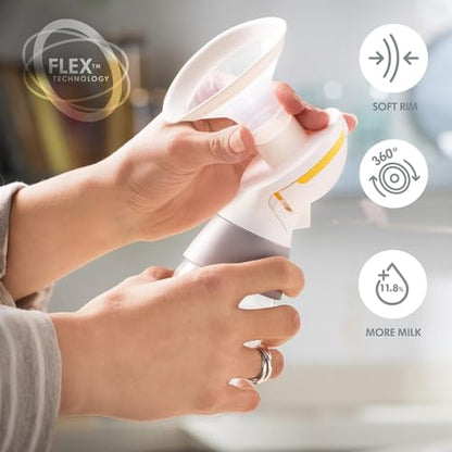 Medela Swing Maxi Pump Your Way Deluxe Bundle with Wearable in-Bra Collection Cups and PersonalFit Flex Breast Shields