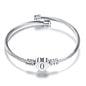 VQYSKO Gold Bracelets for Girls-A to Z Stainless Steel Heart Initial Girl Jewellery, Birthday Gifts for Girls