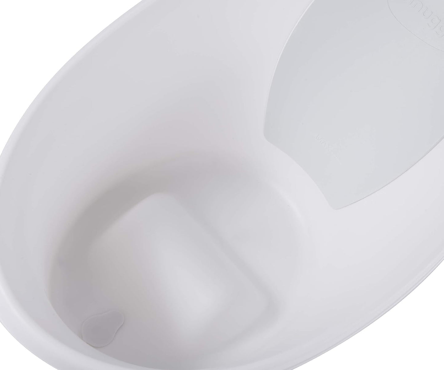 Newborn Baby Bath | Built in Support Bump and Soft Backrest | Suitable from Newborn | Bath Seat Support Includes Plug | Blossom Pink