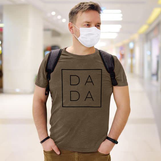 MNLYBABY Dad Shirts for Men Funny DADA Letter Print Graphic Tshirts Father Daddy Papa Gifts Tee Tops