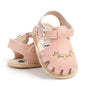 Infant Baby Boys Girls Sandals Summer Baby Wedding Dress Flat Shoes Newborn Crib Shoes First Walkers Prewalkers Shoes