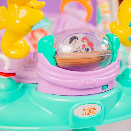 Bright Starts Disney Baby Finding Nemo Sea of Activities Baby Activity Center Jumper with Interactive Toys, Lights, Songs & Sounds, 6-12 Months (Blue)