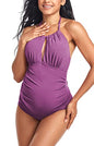 EastElegant Maternity Swimsuits One Piece V-Neck Pregnancy Swimwear Halter Maternity Bikini