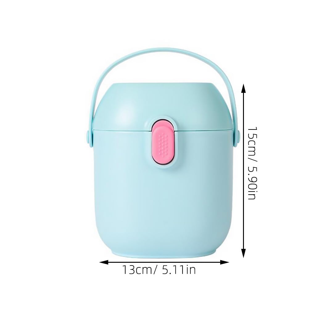 2 Set Milk Powder Box Formula Holder Formula Container Food Storage Containers Snack Storage Container Formula Powder Portable Milk Case High Capacity Formula Milk Pp