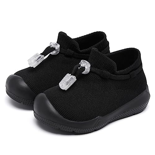 MORENDL Baby Sock Shoes Toddler Sneakers Infant Tennis Slip On Walking Shoes Boys & Girls Non-Slip Slippers