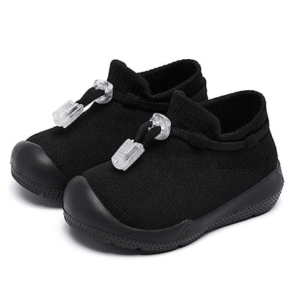 MORENDL Baby Sock Shoes Toddler Sneakers Infant Tennis Slip On Walking Shoes Boys & Girls Non-Slip Slippers