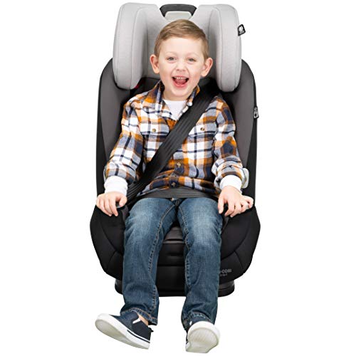 Maxi-Cosi Pria All-in-One Convertible Car Seat, Rear Facing Car Seat for Infants from 4-40 lbs, Forward Facing Car Seat up to 100 lbs in Booster Seat Mode, Rose Pink Sweater