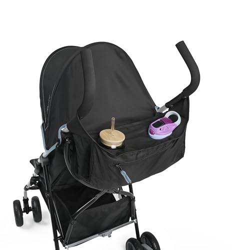 Summer by Ingenuity 3D Mini Convenience Stroller – Lightweight Stroller with Compact Fold, Multi-Position Recline, Canopy with Pop Out Sun Visor and More – Umbrella Stroller for Travel, Pink