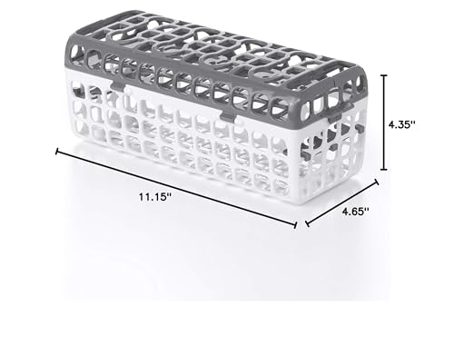 OXO Tot Dishwasher Basket for Bottle Parts & Accessories, Teal, 1 Count (Pack of 1)