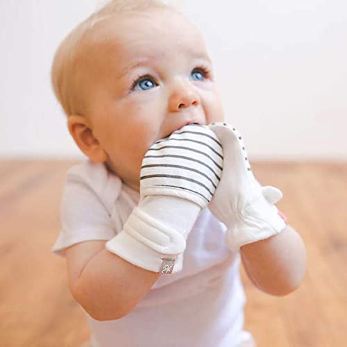 goumikids Viscose Made from Bamboo Cotton Anti-Scratch Soft Stay-On Mitts