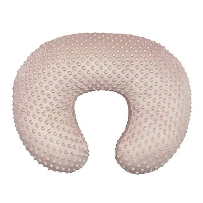 OWLOWLA Nursing Pillow Cover, Breastfeeding Pillow Slipcover Fits Nursing Pillow for Baby Boy Girl(Blush Pink)