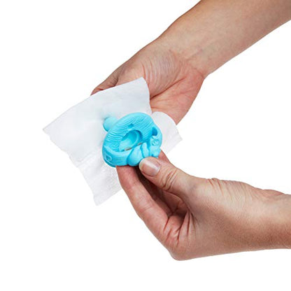 Munchkin Arm & Hammer Pacifier Wipes - Safely Cleans Breast Pump Parts and Feeding Essentials for Baby and Toddler, 1 Pack, 36 Wipes