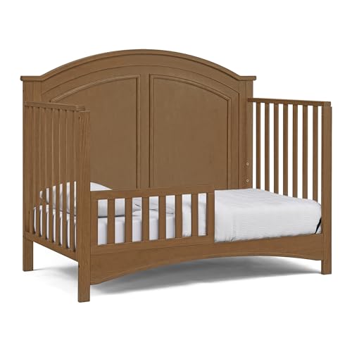 Delta Children Perry 6-in-1 Convertible Crib - Greenguard Gold Certified, Bianca White