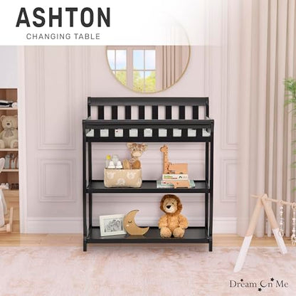 Dream On Me Ashton Changing Table, Natural, 34x20x40 Inch (Pack of 1)