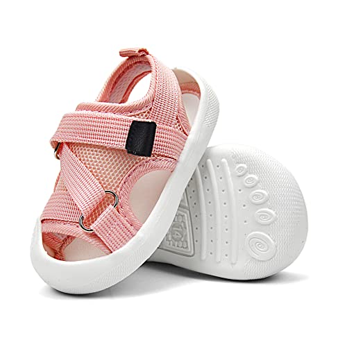 OAISNIT Baby Boys Girls Sports Sandals Lightweight Anti-Slip Rubber Sole Beach Aquatic Water Shoes Summer Toddler First Walking Shoe