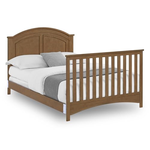 Delta Children Perry 6-in-1 Convertible Crib - Greenguard Gold Certified, Bianca White