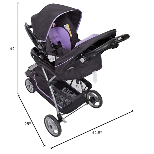 Baby Trend EZ Ride 35 Travel System, Doodle Dots
