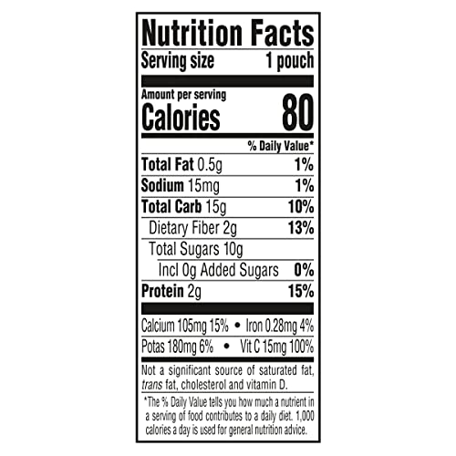 Gerber Baby Food Pouches, Toddler 12+ Months, Assorted Fruit Variety Pack, 3.5 Ounce (Set of 18)