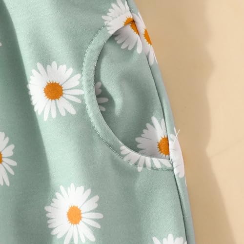 AMAWMW Infant Baby Girl Clothes Long Sleeve Loose Sweatshirts Pockets Pants Headband Outfits Fall Winter Spring Gift