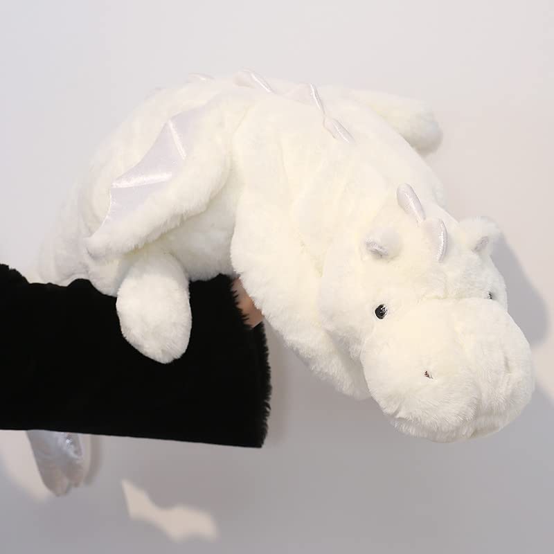 43.3Inches 7Lbs Blue Weighted Dragon Stuffed Animal, Large Blue Weighted Dragon Plush Toy for Kids and Adults(2025 Update Version)