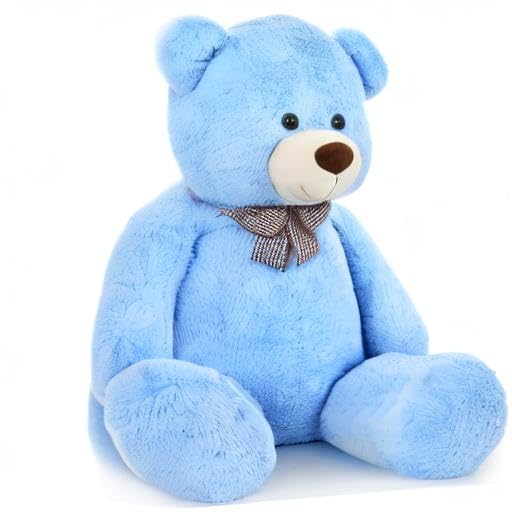 MaoGoLan Giant Big Teddy Bear 4 Feet 47 inch Life Size Tan Plush Bear Brown Stuffed Animal for Children Boyfriend