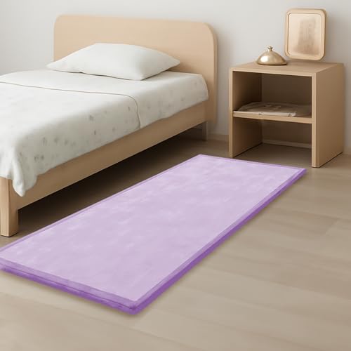 1.3" Thick Baby Play Mat,Ultra Soft Elasti-Foam 50×50 Playpen Mat for Tummy Time,Water-Repellent Coral Fleece Nursery Rug for Infants,Toddlers,Kids,Non-Slip Safe for Crawling(Light Grey)