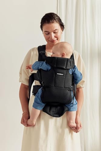 BabyBjörn Baby Carrier Free, 3D Mesh, Dusty Pink
