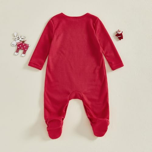 Kuriozud My First Halloween Baby Girl Boy Outfit Newborn Pumpkin Jumpsuit Romper Halloween Footie Pajamas Coming Home Outfit