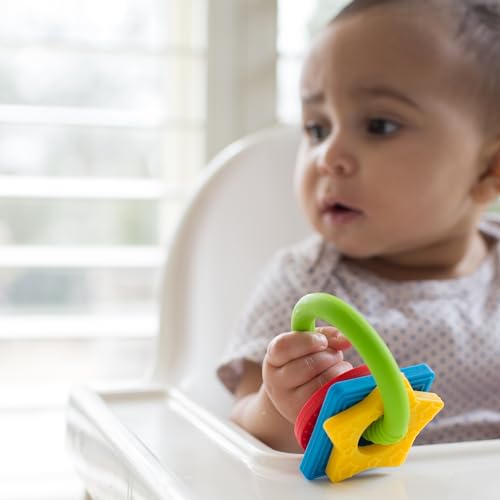 Dr. Brown's AquaCool Water-Filled Baby Teether, Cools & Massages Sore Gums, BPA Free, Pineapple and Apple, 2 Pack, 3m+