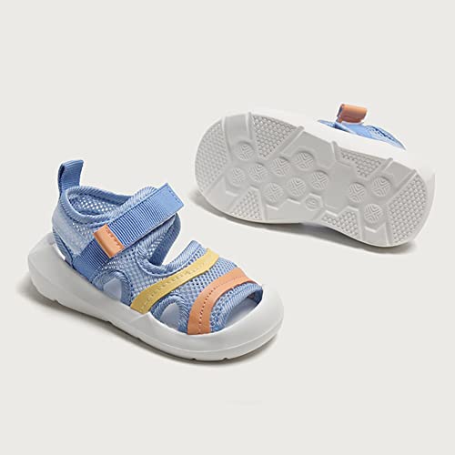 OAISNIT Baby Boys Girls Sports Sandals Lightweight Anti-Slip Rubber Sole Beach Aquatic Water Shoes Summer Toddler First Walking Shoe