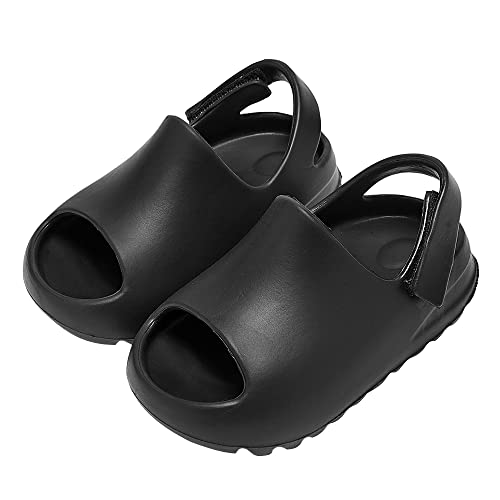 Toddler Little Kids Slides Sandals, Kid Summer Slip On Slides Sandals,Slippers with Strap Anti-slip Water Shoes，Indoor Outdoor Lightweight Slippers Sandals for Boys and Girls
