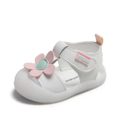 Baby Summer Sandals Breathable Mesh Rubber Sole Non-Slip Outdoor Shoes for Boys and Girls 9-30 Months