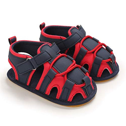 Baby Girls Boys Summer Sandals Unisex Infant Premium Soft Anti-Slip Rubber Sole Toddler Outdoor Beach Walking Shoes